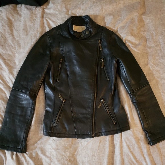 Michael Kors Jackets & Blazers - Michael Kors genuine leather jacket